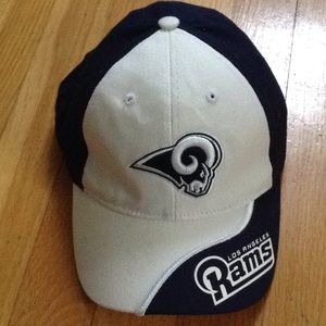 Kids Los Angeles Rams navy & white hat